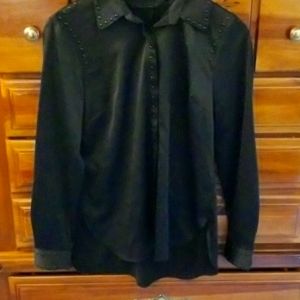 Long sleeve black shirt shirt